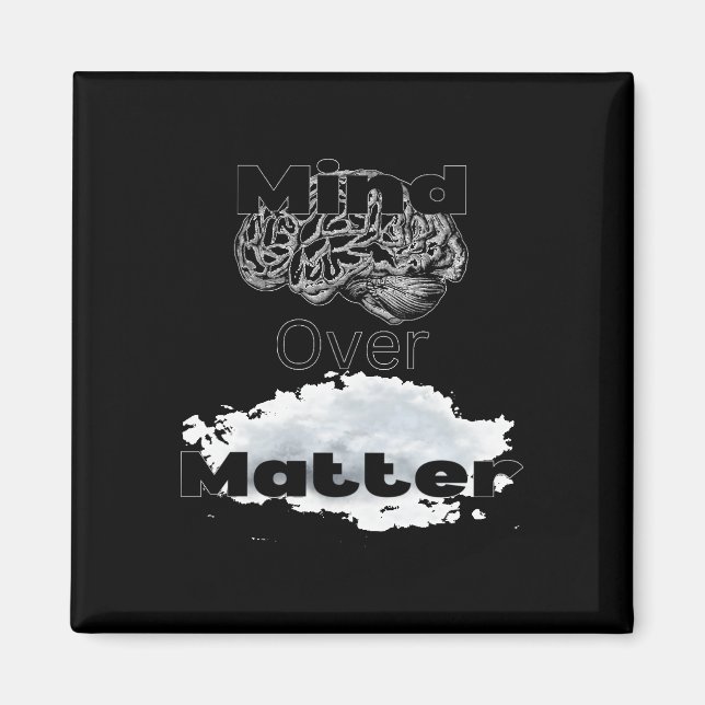 Mind Over Sticker10  Magnet (Front)