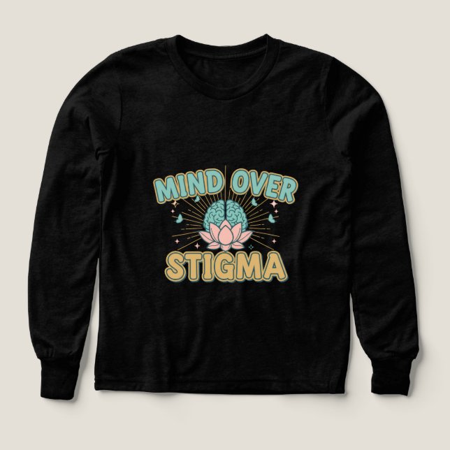 Mind Over Stigma – Mental Health Awareness Design (Design Front)