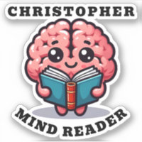 Mind Reader Funny Pun with Name