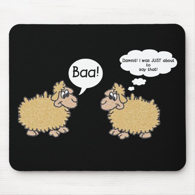 Mind Reader Mouse Pad (Front)