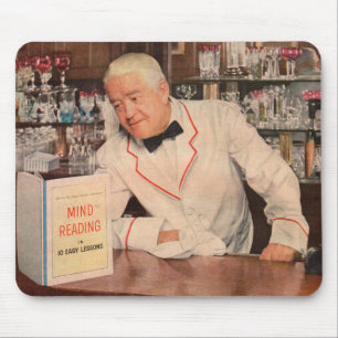 mind-reading at the bar mouse pad