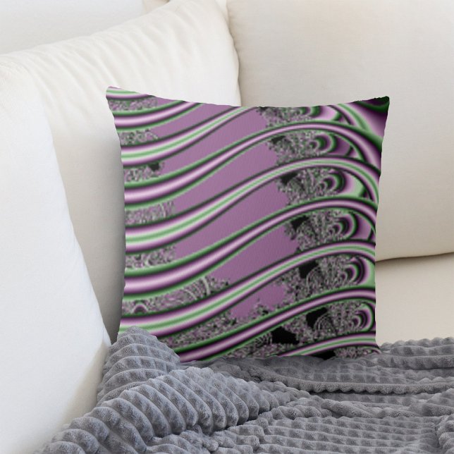 Mind Rhythm Abstract Pillow (Creator Uploaded)
