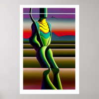 Mind Rickets - Ken Gauge Surrealist Art