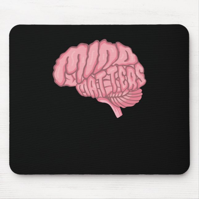 Mind S Sticker  Mouse Pad (Front)