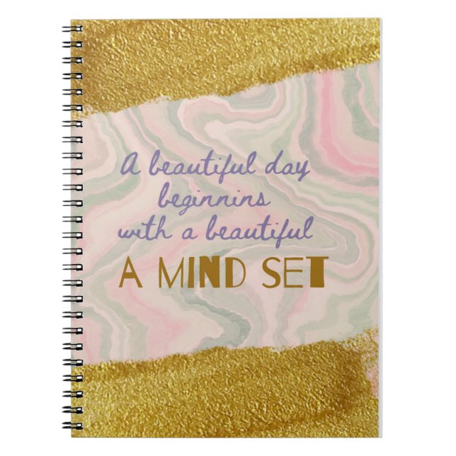 mind set quote notebook (Front)