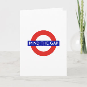 Mind The Gap (In Pay, In Power, In Trust) Card