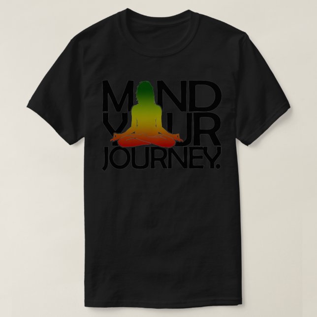 Mind Your Journey Premium  T-Shirt (Design Front)