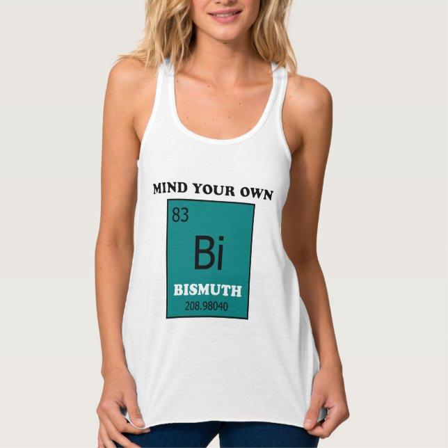 Mind Your Own Bismuth Singlet (Front)