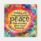 Mind Your Own Business artistic