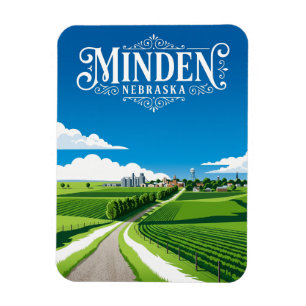 Minden USA Magnet