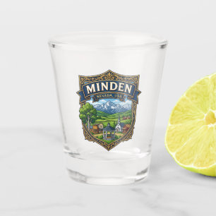 Minden USA Shot Glass