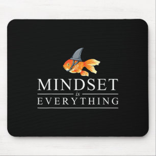 Mindest Is Everything - Motivational Quote Insrati Mouse Pad