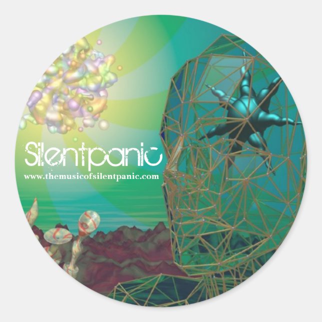 Mindfuck Classic Round Sticker (Front)