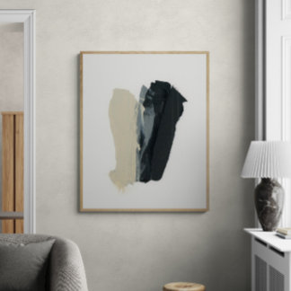 Mindful 2 Minimalist Abstract Canvas Wall Art
