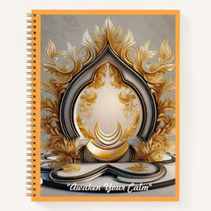 "Mindful Awakening Path" Notebook