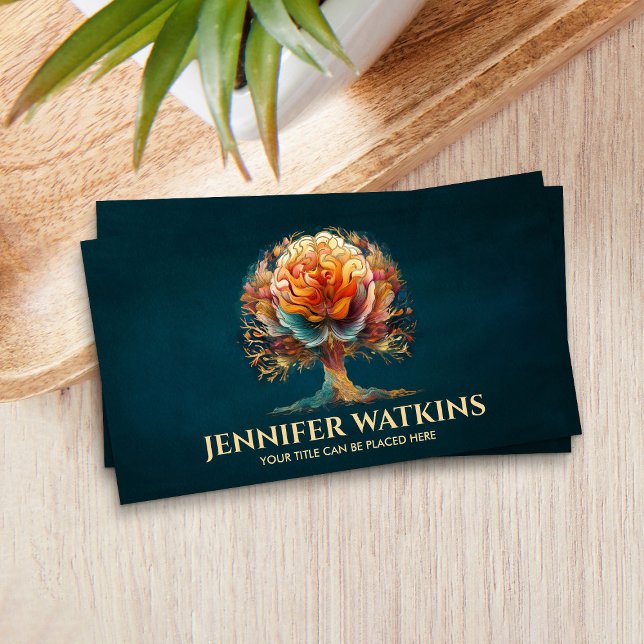 Mindful Branches  - The Brain Tree Business Card (Creator Uploaded)