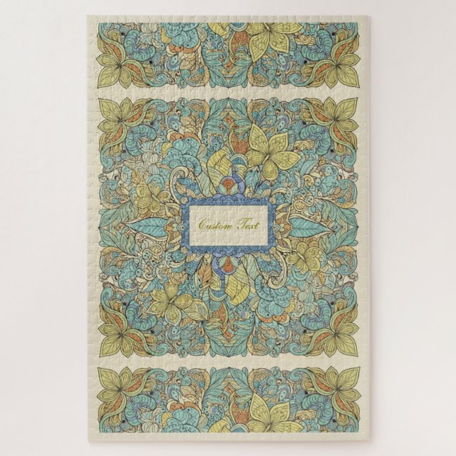 Mindful Challenge Intricate Pattern Jigsaw Puzzle (Vertical)