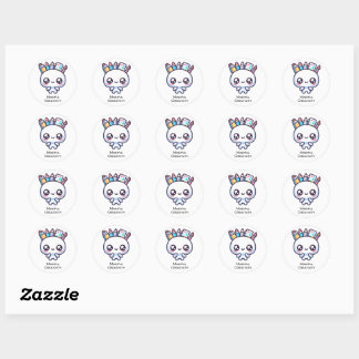 Mindful Creativity Classic Round Sticker
