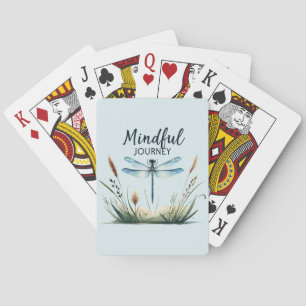 Mindful Journey - Dragonfly Nature Playing Cards