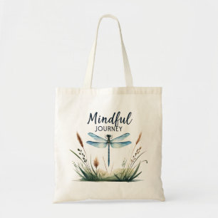 Mindful Journey - Dragonfly Nature Tote Bag