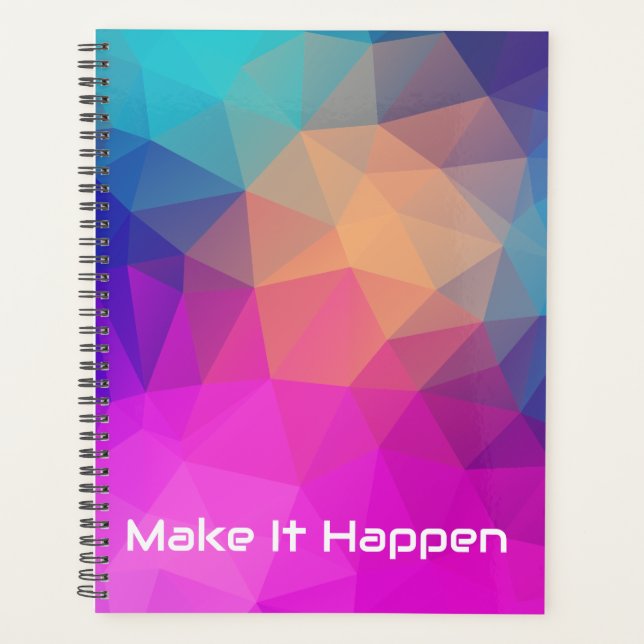 Mindful Life Organiser & Custom Quote Goal Planner (Front)