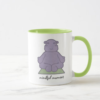 Mindful Moment Hippo Ringer Mug