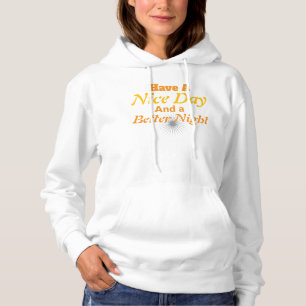 Mindful Moment Warmth: Gold Script Positivity That Hoodie