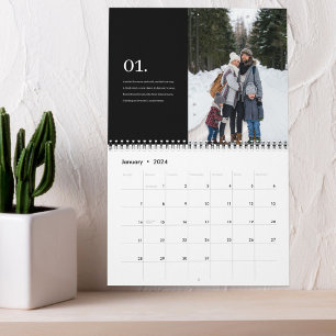 Mindful Moments Family Photos and Poems Calendar