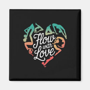 Mindful Movement Flow With Love Yoga Heart Energy  Magnet
