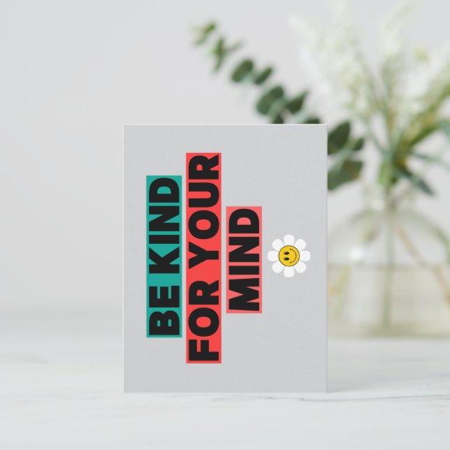 Mindful Power Postcard (Standing Front)