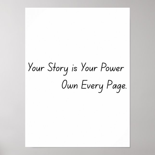 Mindful Productivity Process Quote Modern Poster (Front)