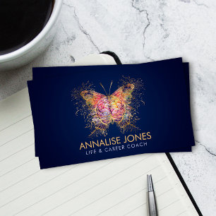 Mindful Wings - Butterfly Brain Business Card