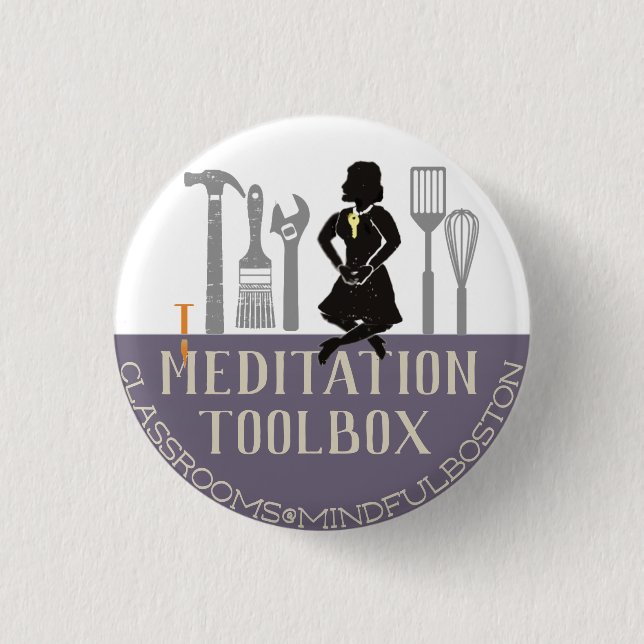 MindfulBoston's Meditation Toolbox Badge (Front)