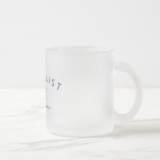 Mindfulist 10 oz Frosted Glass Mug