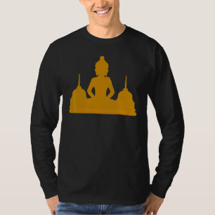 Mindfulness Buddha Buddhism Spiritual Yoga Meditat T-Shirt