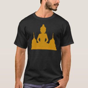 Mindfulness Buddha Buddhism Spiritual Yoga Meditat T-Shirt