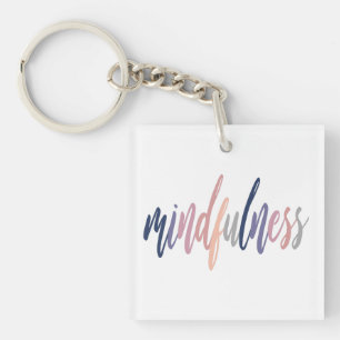 Mindfulness Key Ring
