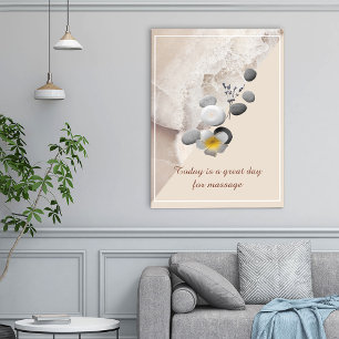 Mindfulness Massage Room Art Poster