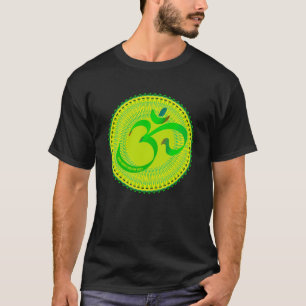 Mindfulness Om Ohm Mandala Buddhism Yoga Meditatio T-Shirt