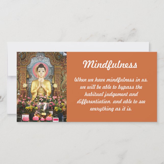 Mindfulness Photo Card (Front)