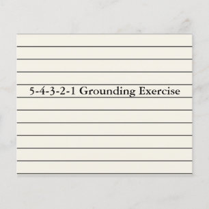 Mindfulness Practice Flashcard Academic Planner
