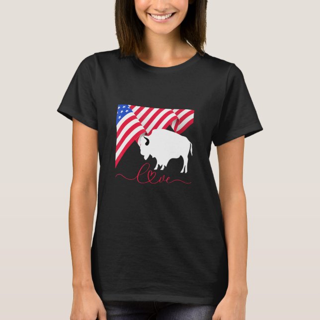 mindfulness wild unofficial american wonderful bis T-Shirt (Front)