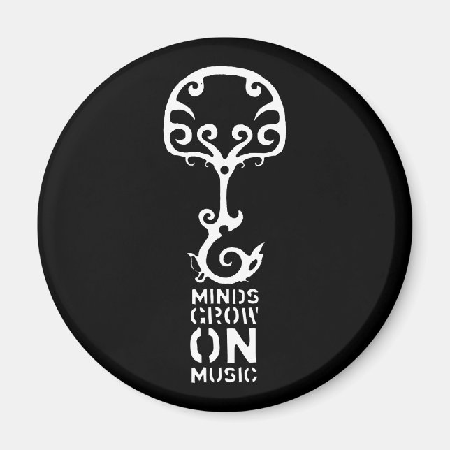 Minds Grow on Music New Edition! Magnet (Front)