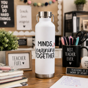 'Minds Learning Together' Teacher Appreciation Water Bottle