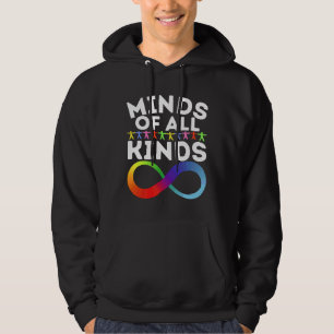 Minds Of All Kinds Asd Autism Awareness Celebrate  Hoodie