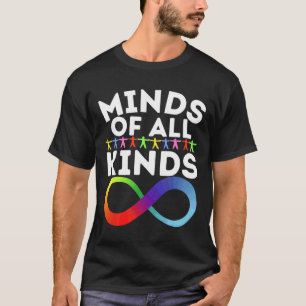 Minds Of All Kinds Asd Autism Awareness Celebrate T-Shirt