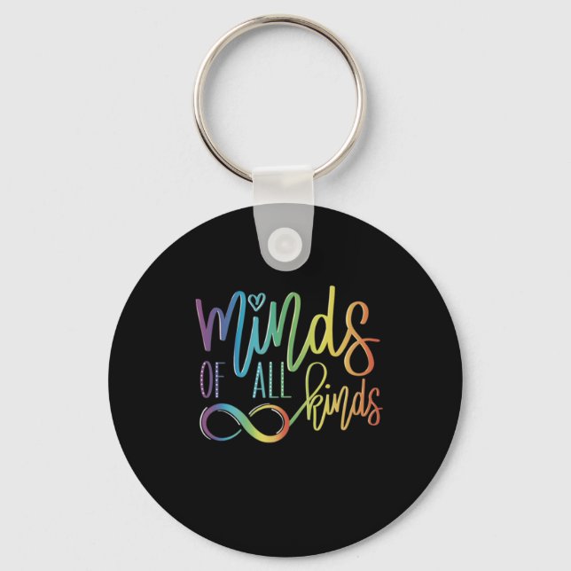 Minds Of All Kinds  Key Ring (Front)
