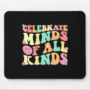 Minds Of All Kinds Mental Health Autism Awareness Mouse Pad