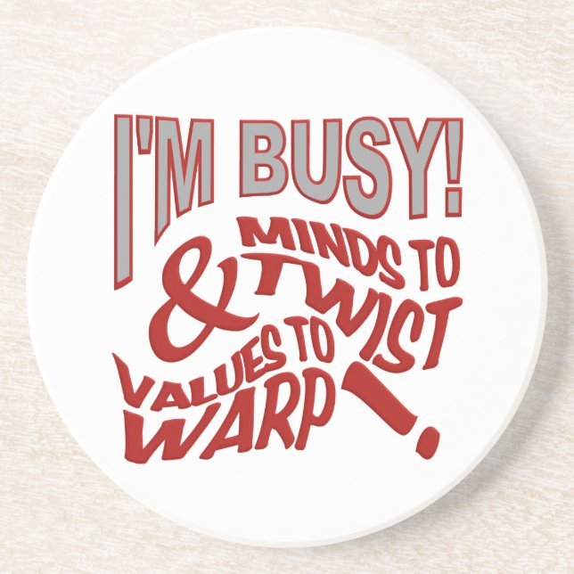 Minds to Twist coaster (Front)