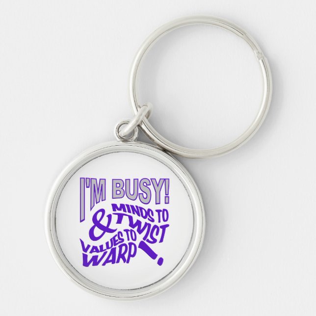 Minds to Twist keychain (Front)